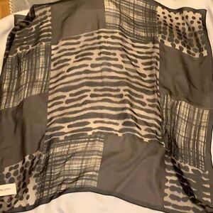 NWT 100% SILK SCARF by ADRIENNE LANDAU